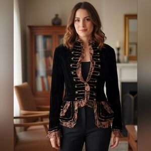 Fantazia Velvet Jacket Blazer